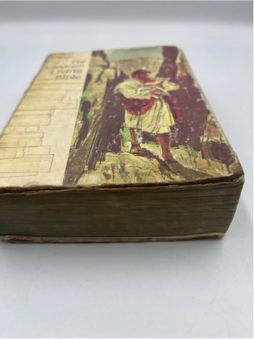 Vtg 1973 The Childrens Living Bible Paraphrased Original Box Tyndale House SEE